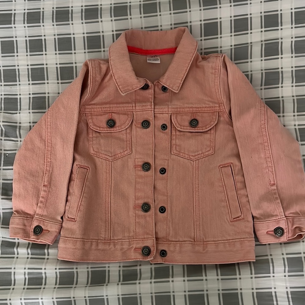 Carter Brand - Pink Jean jacket size 3T